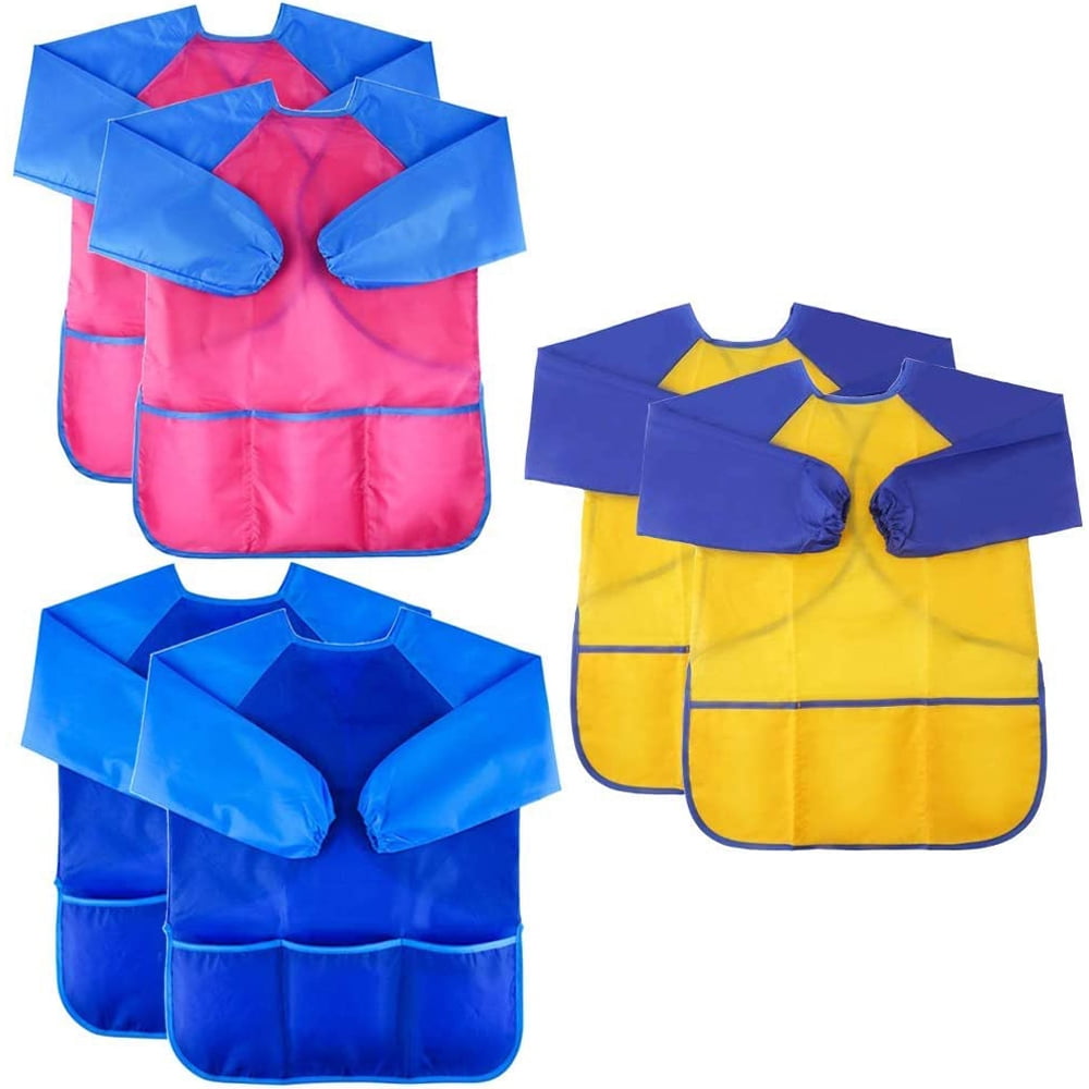Waterproof Painting Toddler Apron Long Sleeve Aprons for Kitchen and Classroom Community Event Crafts & Art Painting Act Children Painting Aprons Kids Art Smocks Artists Fabric Aprons Art Smock Waterproof Painting Toddler Apron Long Sleeve Aprons for Kitchen and Classroom Community Event Crafts & Art Painting Act Children Painting Aprons Kids Art Smocks Artists Fabric Aprons Art Smock