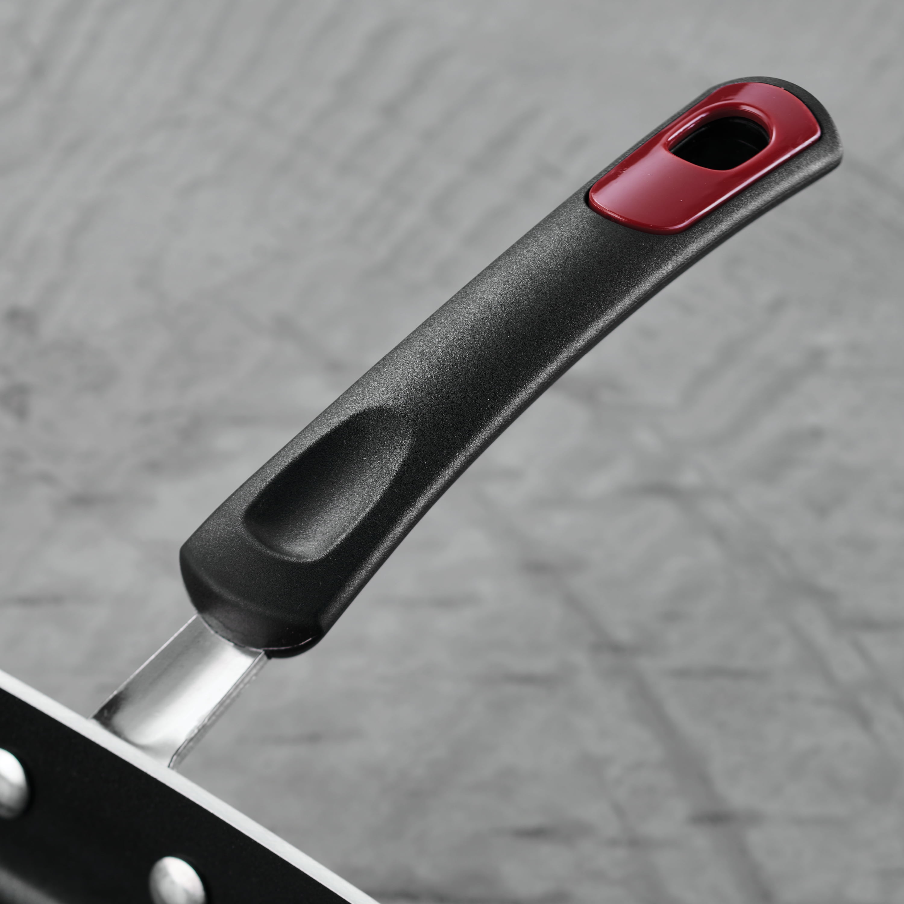 Tramontina EveryDay 11 in Aluminum Nonstick Square Grill Pan – Red