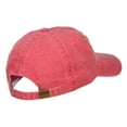 thumbnail image 4 of Iowa State Flag Map Embroidered Washed Cap - Red OSFM, 4 of 5