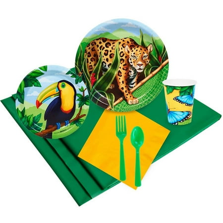 Jungle  24 Guest Party  Pack Walmart  com