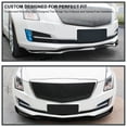 thumbnail image 3 of Spec-D Tuning Glossy Black PP Front Bumper Lip Spoiler Splitter 3PC Compatible with 2015-2018 Cadillac ATS, 3 of 7