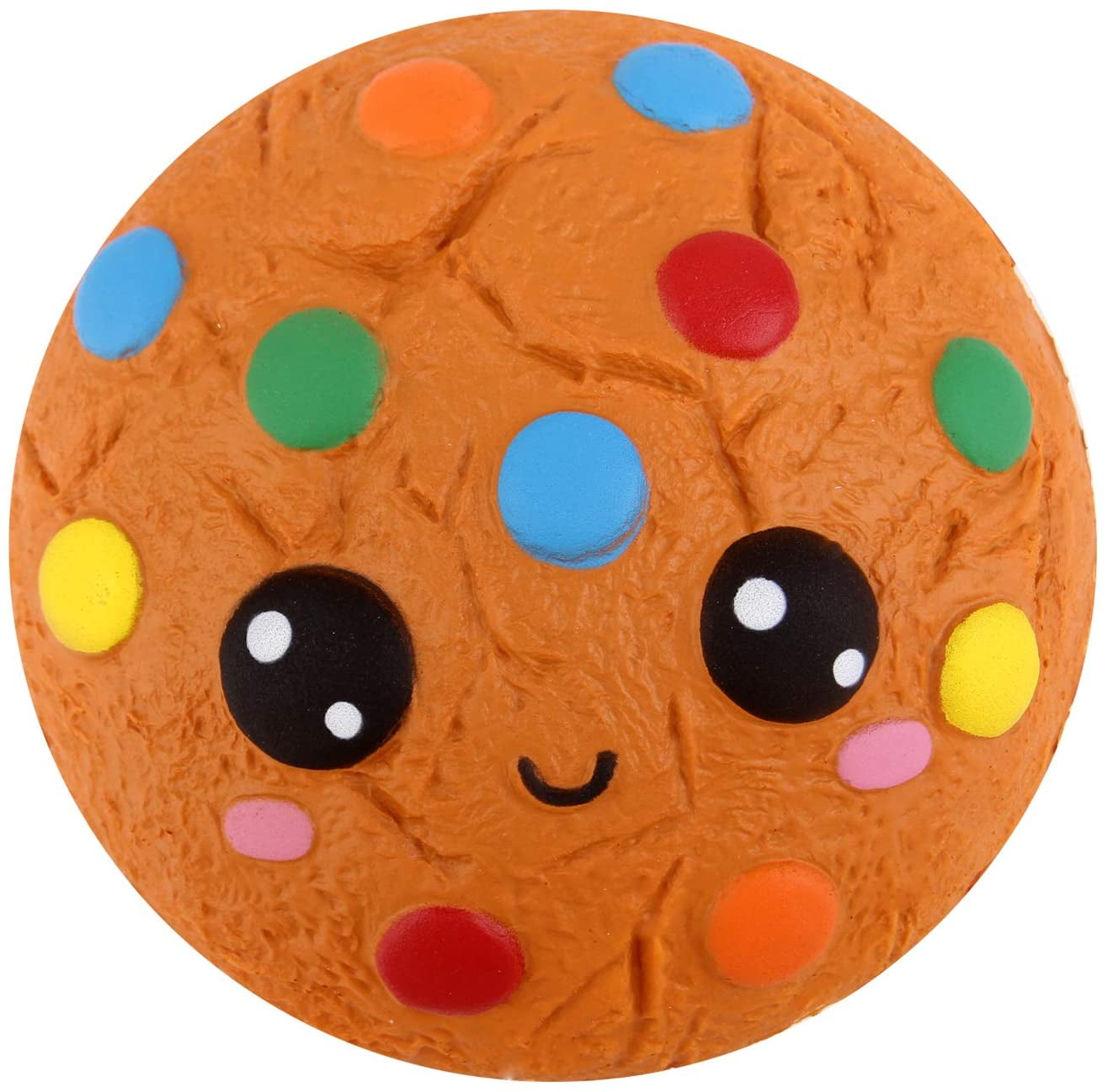 13x5cm, 1 Stück Squishies Chocolate Biscuit Kawaii Slow Steps Squeeze Toy Slow Rising Squishies Anti-Stress Toy Stress Reliever Ball für Kids Adults Über 6 Jahre alt 