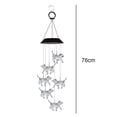 thumbnail image 2 of Solar Wind Chimes, LED Solar Powered Wind Chimes Lamp Color Changing Waterproof Garden Chimes, 2 of 5