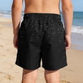 thumbnail image 5 of LIBRCLO Boys Swim Trunks with Compression Liner 11 Years Quick Dry Swimwear Hawaiian Kids 2 in 1 Board Shorts Swimsuits Casual Bathing Suits Summer Beach Shorts Black, 5 of 8