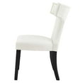 thumbnail image 6 of Side Dining Chair, Nailhead, Set of 2, White, Velvet, Modern Contemporary, Kitchen Room Cafe Bistro Restaurant Hospitality, 6 of 10