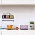 thumbnail image 3 of IFANLANDOR 1Set Metal Wall Rack Iron Rust-proof Wall Mount Shelves for Style Kitchens, 3 of 8