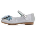 thumbnail image 2 of Dreamtale New Jelly Mary Jane Shoes Cosplay Princess Shoes for Kid(Snowflake Shiny Blue,12 M US Little Kid), 2 of 10