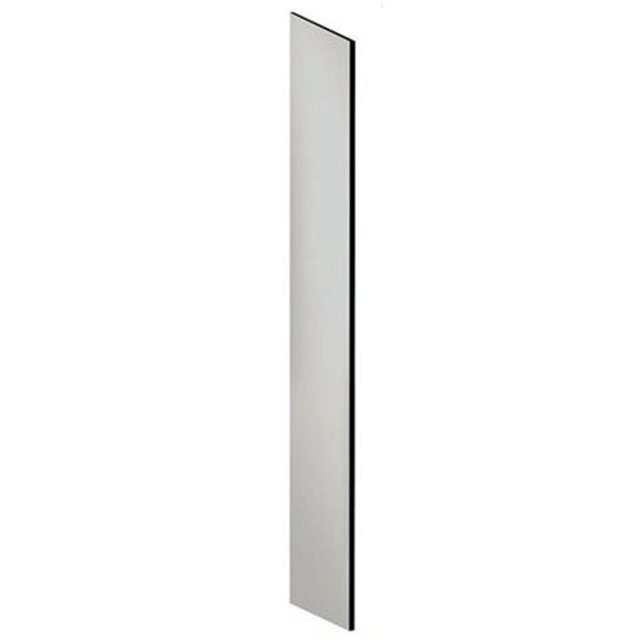 Salsbury Industries 22234GRY Side Panel for Extra Wide Designer Wood Locker with Sloping Hood - Gray