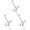 White, variant on The 3 Pack 5-1/2 inch Polished Chrome mudroom Hooks are Suitable for Overcoats/Hats/Keys/Bags/Bathrobes, Towel Robe Hooks are Suitable for Both Household and Commercial uses