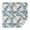 Blue Ethnic Triangle-1, variant on Rainbow Watercolor Feather Pattern Square Tablecloth,Waterproof Square Table Cover,Wipeable Spillproof Washable Table Cover for Home Kitchen Party Decor 52"x52"(132x132cm)