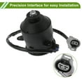 thumbnail image 3 of Motor del ventilador del radiador Unique Bargains para Lexus IS250 F Sport 2014-2015 V6 2.5L Ventilador de enfriamiento de motor silencioso No.623220 1 Pc, 3 of 6