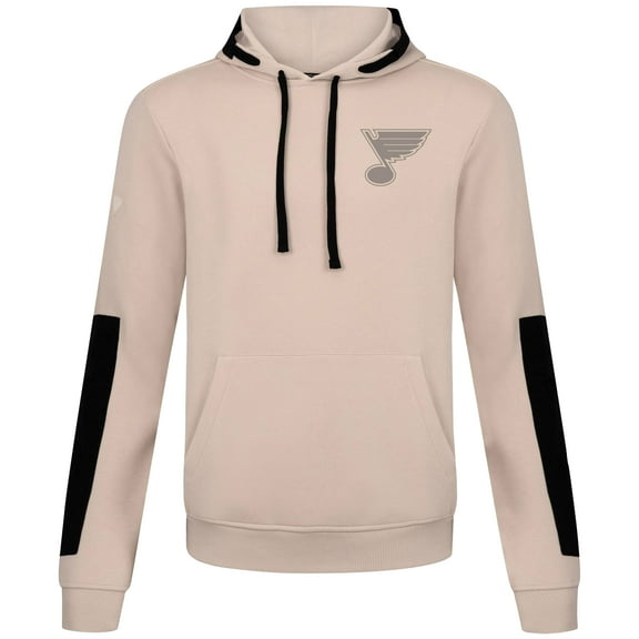 Men's Levelwear Khaki St. Louis Blues Bombay Response Pullover Hoodie