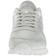 thumbnail image 3 of Reebok BD5757 : Women's Cl Lthr Syn Fashion Sneaker Silver Metallic/Snow Grey/White (DIAMOND-SILVER MET/SNOW GREY, 7.5 B(M) US), 3 of 8