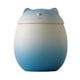 thumbnail image 1 of Toystoory Tarros de té de cerámica con forma de gato, cerámica resistente y duradera, portátil, de amplia aplicación, a prueba de humedad Organizadores de utensilios de cocina azul y blanco 500ml, 1 of 6