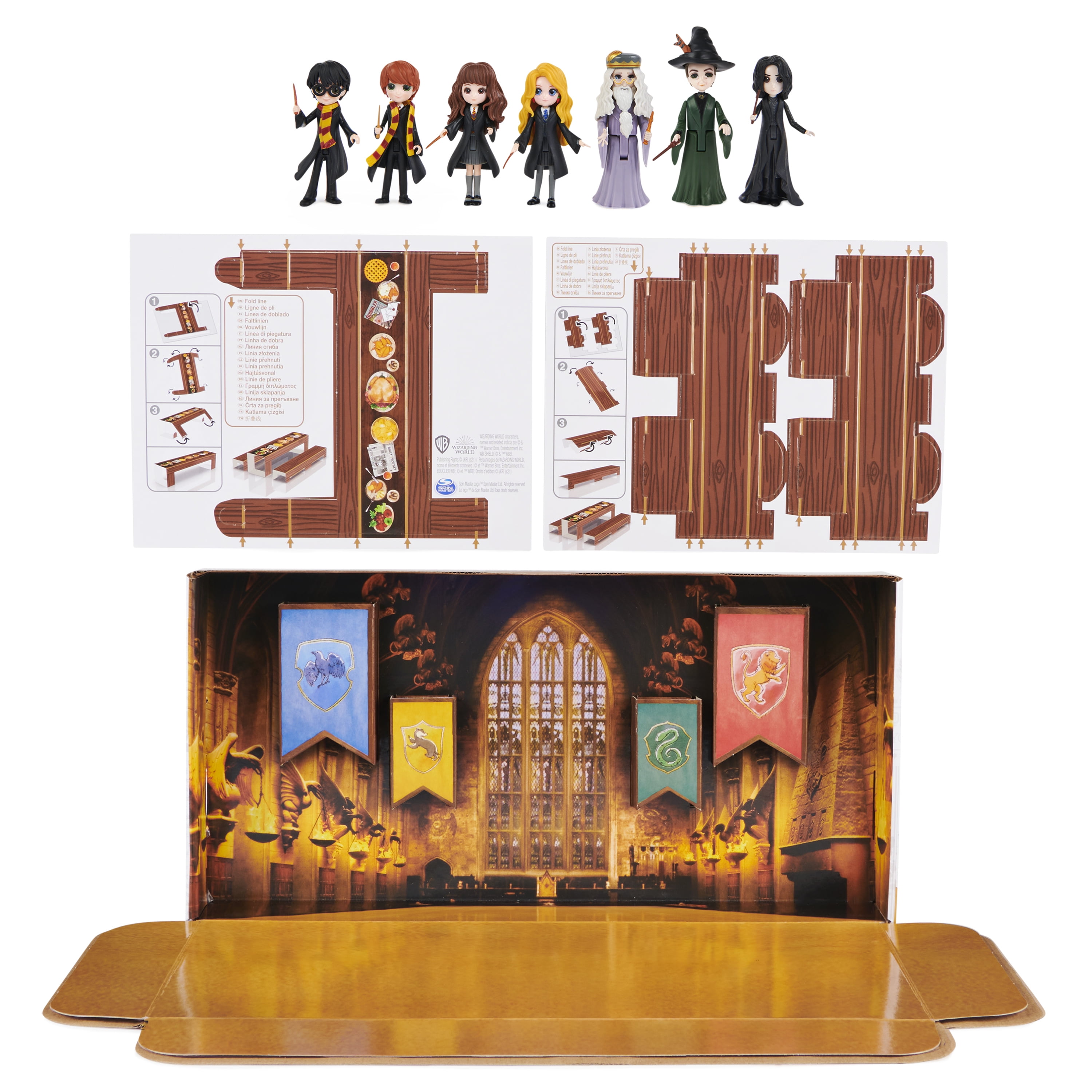 Buy Wizarding World Harry Potter, Magical Minis Collector Set with 7