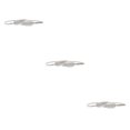 thumbnail image 3 of QualitChoice Ceinture de Mode Étroite Extensible Bretelles Réglables Style Simple Décorations Enveloppantes Ceintures de la Saint-Valentin pour Femmes Robes Argent 3Set, 3 of 6