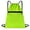 Green, variant on Hot Pink Waterproof Drawstring Sports Backpack Oxford Cloth Gym Fitness Bag for Travel Storage Foldable Design