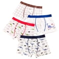 thumbnail image 5 of mgoYE Toddler Boy Boxer Briefs 4 Pairs of Little Kids Underwears Soft Cotton Potty Training Underwear|Red 12-16 Years, 5 of 6