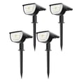 thumbnail image 1 of Lumières Solaires Puissantes [32LED/Lot de 4] Projecteur Solaire Extérieur, 1 of 5