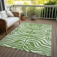 thumbnail image 6 of Addison Rugs Chantille Indoor/Outdoor Transitional Geometric, Abstract Green Washable Rectangle Rug, 8' x 10', 6 of 6