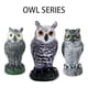 thumbnail image 3 of Escultura de búho falso señuelo de pájaro, señuelo de búho falso espantapájaros repelente de pájaros realista optimizado para la excelencia, 3 of 8