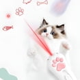 thumbnail image 3 of BESTSKY 2026 New 2Pcs Cat Laser Pointer Toy,Laser Light Focus Cat Laser,Perfect Cat Training and Fun Laser Pointer Cat Toy,For Home,Playtime,White&Pink,8Cm, 3 of 5