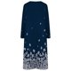 thumbnail image 5 of Vestido de mujer Odeerbi Moda Otoño Manga Larga Impresión Casual Cuello en V Botón Vacaciones Bolsillos, 5 of 5
