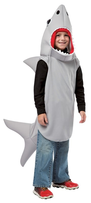 Sand Shark Child Unisex Costume Baby Shark Gray Fish Halloween Rasta Imposta 