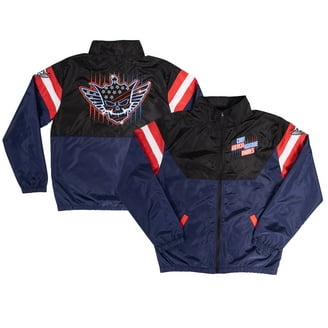Men's White Cody Rhodes American Nightmare Full-Zip Windbreaker