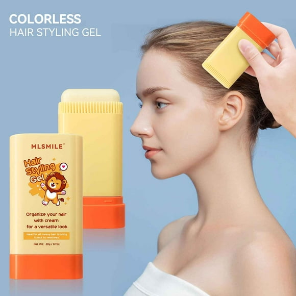 DPTALR 2 In 1 Hair Combing Hair Finishing Cream Styling Hair Gel Children Pregnant Women Antifrizz Hair Wax Stick Wax Stick For Hair Slick Stick 20g
