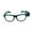 Dark Green, variant on Xinwanna Wireless LED Light Up Glasses Glow in The Dark Neon Rave Glasses for Bar Birthday Party DJ Stage Performance Cosplay (White)