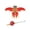 Red 1 PCS, variant on VeToyBs Fishing Rod Dynamic Wing Kite, Handheld Mini Flying Kite with Rod & Line for Beach Park Family Outdoor Activities