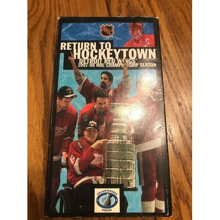Stanley Cup Official Game - Return To Hockeytown Official 1998 NHL Stanley Cup Championship Video (VHS)