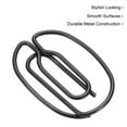 thumbnail image 4 of Unique Bargains Paper Clip, Coated Number 0 Shape, Black, 100 Count, 4 of 6