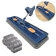 thumbnail image 3 of Almohadillas Microfibra Trapeador Húmedo Y Seco para Pisos Dura (paño 6 Piezas) Azul, 3 of 8
