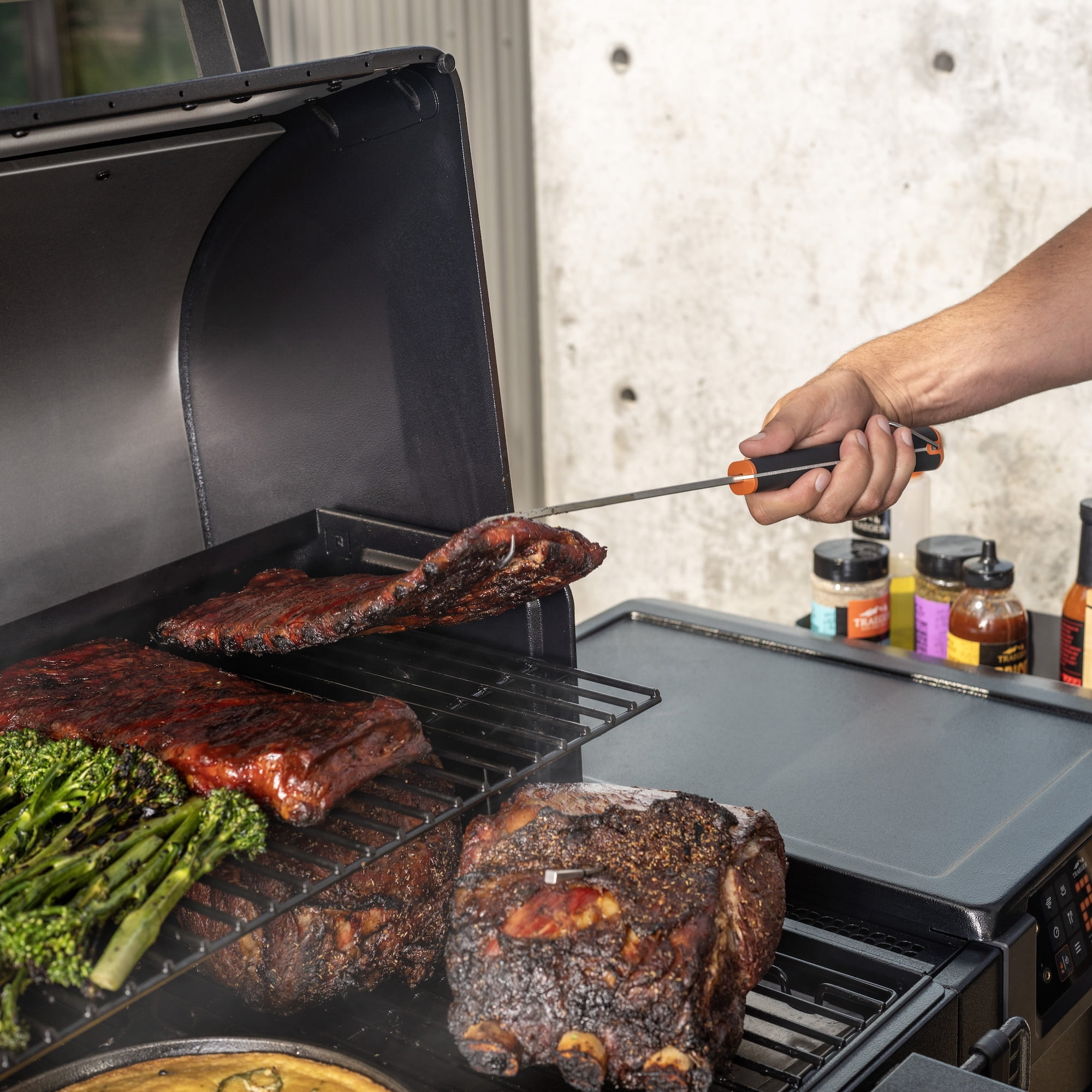 Traeger Grills BBQ Pigtail Meat Hook Grill Accessory