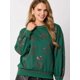 thumbnail image 4 of Sudadera con capucha y parches de purpurina, camiseta vintage Harajuku, ropa de calle ajustada de manga larga, ropa para mujer, camiseta navideña, otoño e invierno, 4 of 5