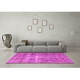thumbnail image 3 of Ahgly Company Indoor Rectangle Medallion Pink Traditional Area Rugs, 7' x 10', 3 of 4