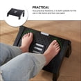 thumbnail image 3 of USHOBE 1Pc Comfortable Foot Support Stool Black with Massage Dots for Home Salon, 3 of 8