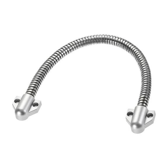 Uxcell Flexible Door Loop Wire Protector Sleeve with Ends 400mm x 9.5mm