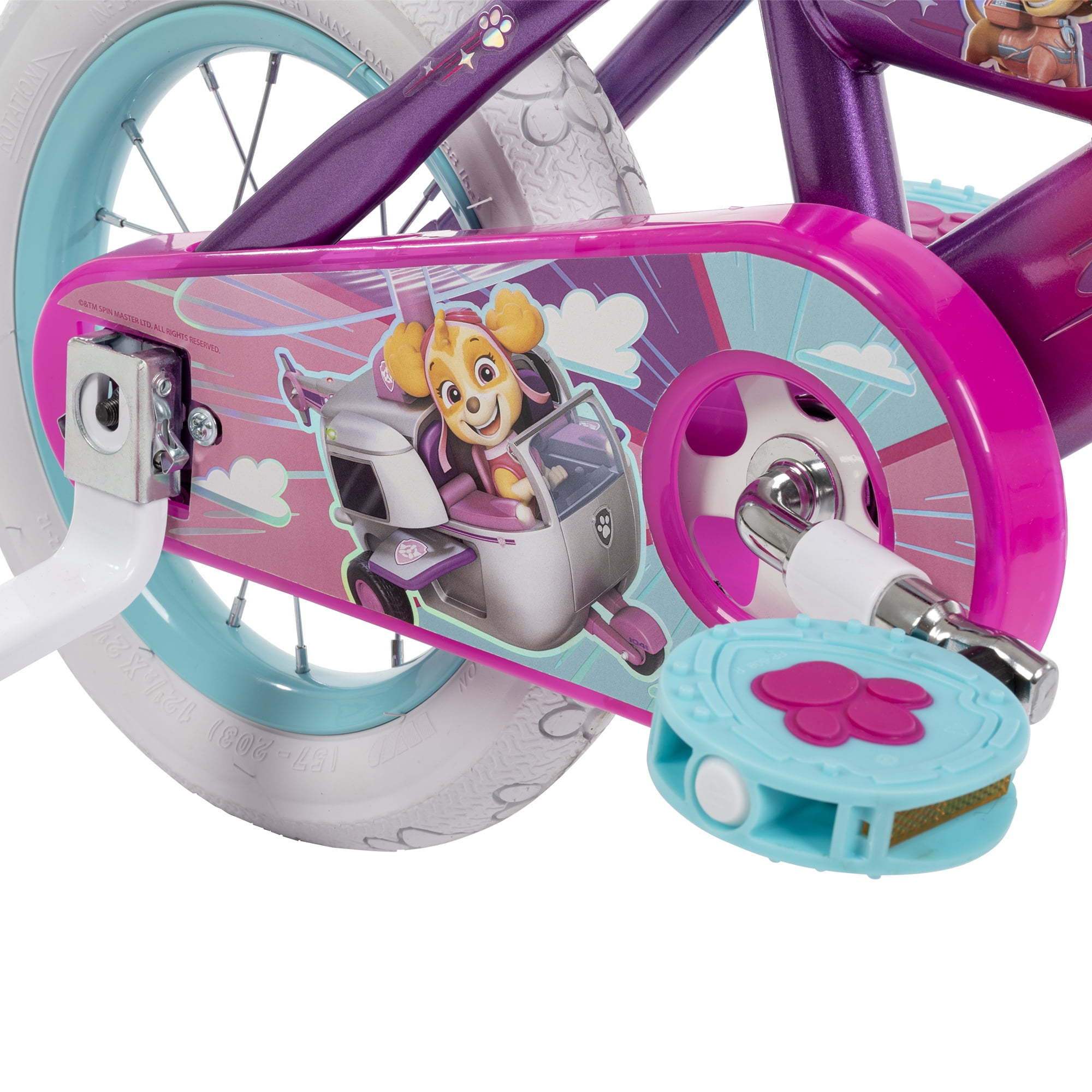 Paw patrol balance bike pink 2025