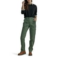 thumbnail image 2 of Lee Women's Petite Ultra Lux Comfort with Flex-to-Go Utility Pant, Olive Grove, 2 of 5