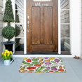 thumbnail image 5 of Yayeee Doormat for Inside 20"x32" Absorbent Low-Profile Washable Non-Slip Rubber Backed Entryway Rug, Vegetables Pattern, 5 of 8