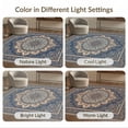 thumbnail image 7 of ODIKA Dining Under Ornate Transitional Symmetrical Boho Border Large Non-Slip Chair-Friendly for Home Office, Hallway, Laundry Room, 7 of 7