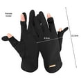 thumbnail image 3 of Ettsollp Winter Gloves for Touchscreen 1 Pair Winter Cycling Gloves for Women Men Five Finger Gloves with Windproof for Protection for Running, 3 of 8