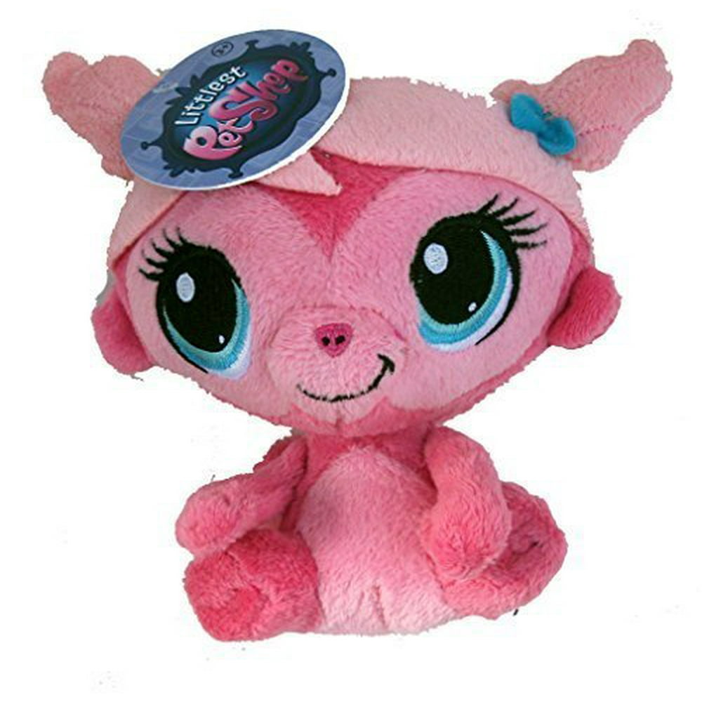 Littlest Pet Shop Plush Pink Minka Mark Monkey 5 Inch - Walmart.com