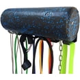thumbnail image 3 of ZAEO Storage Rack for Fitness Bands Foam Rollers Jump Rope Rack 7 Prong mounting Hardware Included, 3 of 7