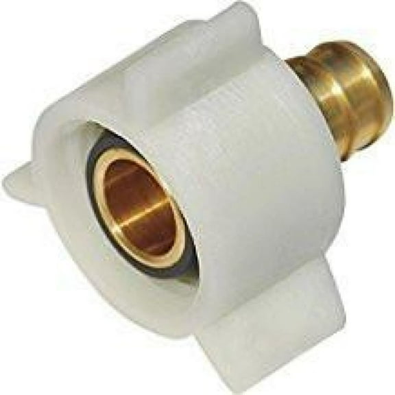 1/2 x 1/2 Inch PEX Swivel Female NPT Threaded Adapter Connector Fitting Crimp Brass for PEX Pipe Tubing, No Lead