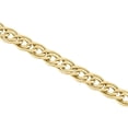 thumbnail image 5 of 10K Yellow Gold 7mm Double Cuban Curb Italian Link Chain Necklace 26 Inch, 5 of 7