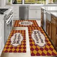 thumbnail image 6 of Floral Kitchen Rugs Sets of 3, Non Slip Kitchen Rugs and Mats Washable Farmhouse Kitchen Rugs Floral Kitchen Floor Mat Carpet Runner Rugs for Hallway Laundry Room, 6 of 12
